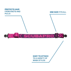 Scubapro Comfort Maske Kayışı Pembe
