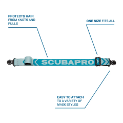 Scubapro Comfort Maske Kayışı Turkuaz
