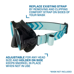 Scubapro Comfort Maske Kayışı Turkuaz