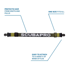 Scubapro Comfort Maske Kayışı Sarı
