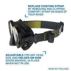 Scubapro Comfort Maske Kayışı Sarı