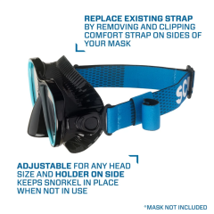 Scubapro Comfort Maske Kayışı Mavi