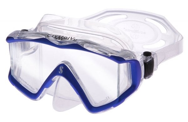 Scubapro Crystal Vu Maske Mavi