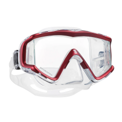 Scubapro Crystal Vu Maske Kırmızı
