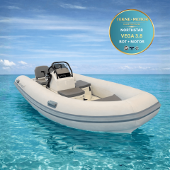 Northstar Vega 3.8 Fiber Taban Bot  ve Dıştan Takma Motor