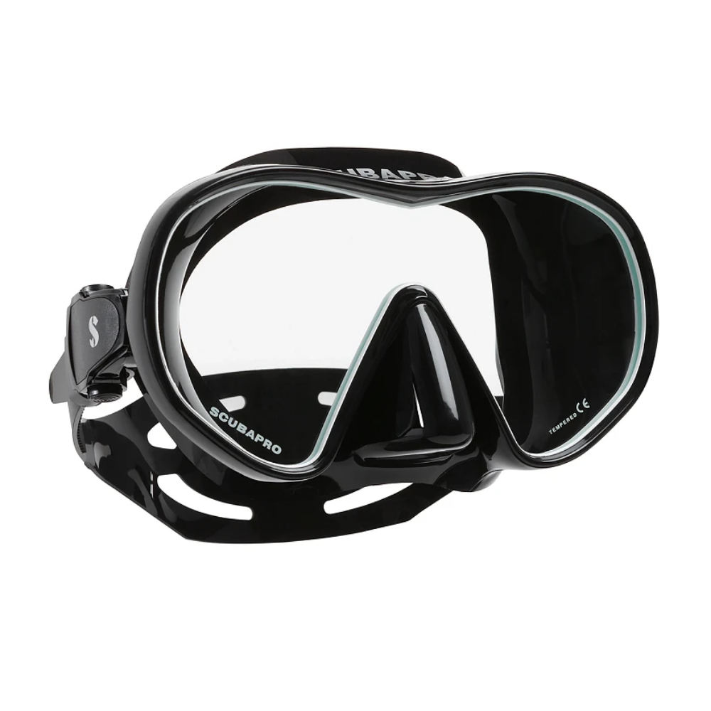 Scubapro Maske Solo Siyah-Beyaz