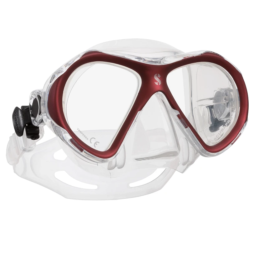 Scubapro Maske Spectra Mını Kırmızı-Şeffaf