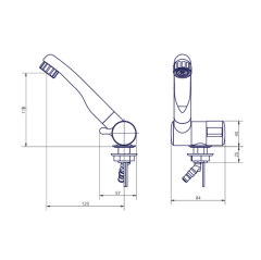 Comet London Soğuk Musluk