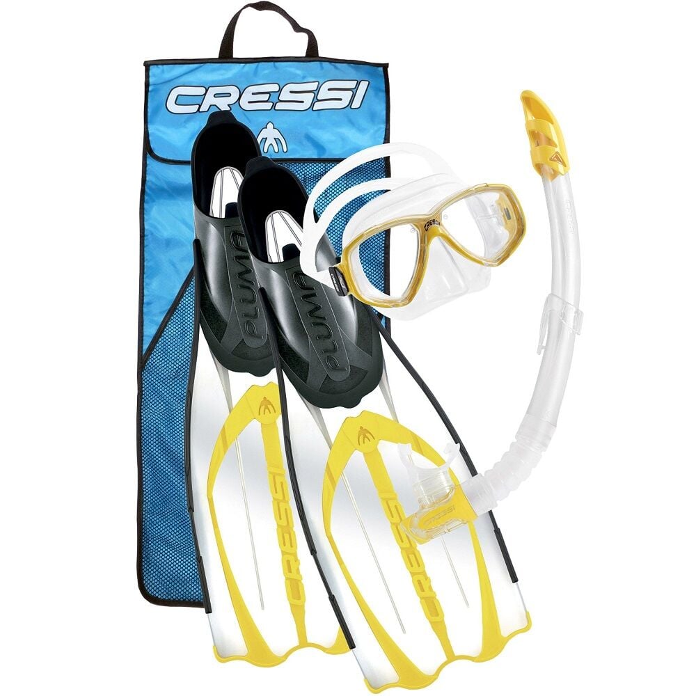 Cressi Pluma Palet Maske Şnorkel Seti
