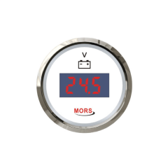 DİJİTAL VOLTMETRE 12-24V BEYAZ
