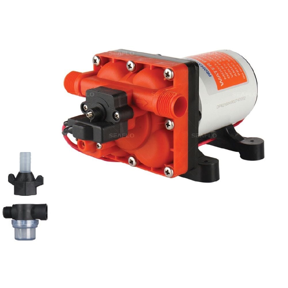 Seaflo Hidrofor 11.30 lt/dk 24V 55 PSI