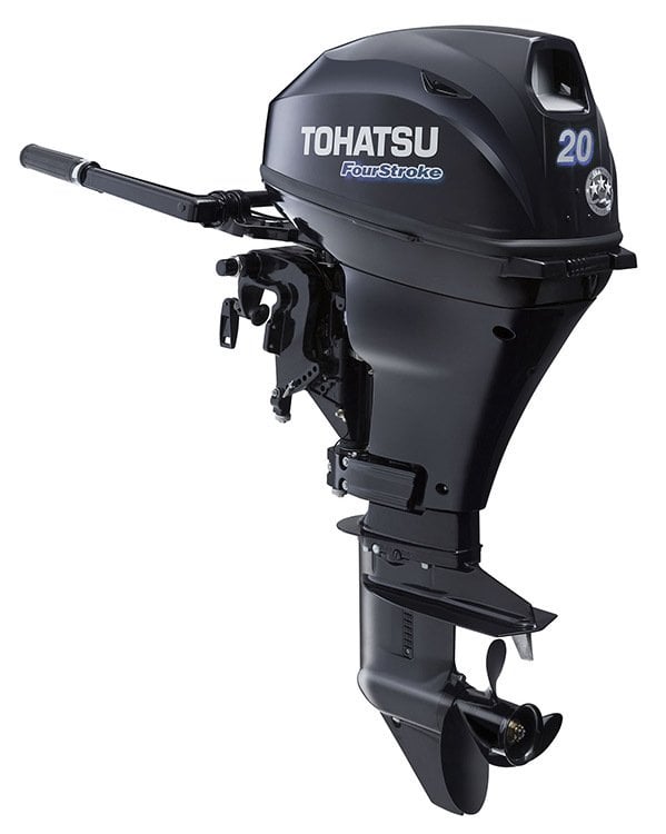 Tohatsu 20HP 4 Zamanlı Deniz Motoru Uzun Şaft Manuel Marşlı