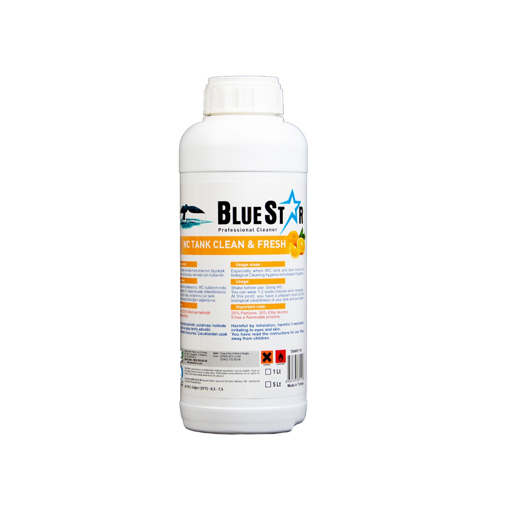 BluestarTuvalet Koku Giderici 1lt Portakal