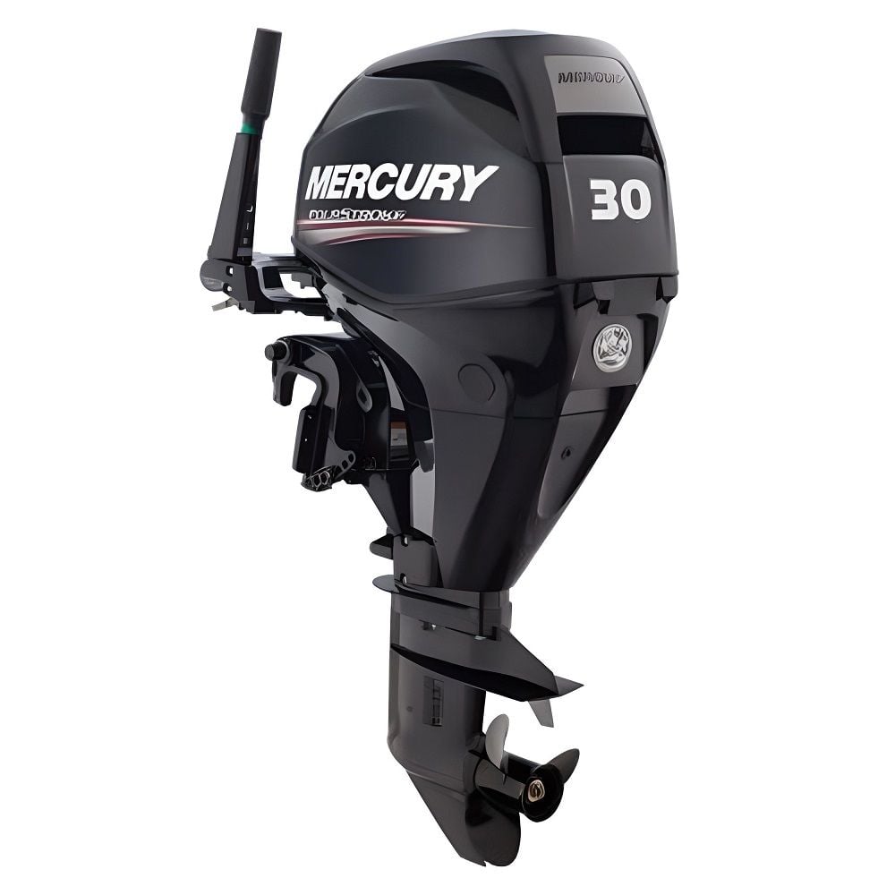 Mercury 30HP Manuel Marşlı Trimli Uzun Şaft EFI Deniz Motoru