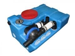 MACERATORLÜ PİS SU TANKI SİSTEMİ, 60lt, 24V