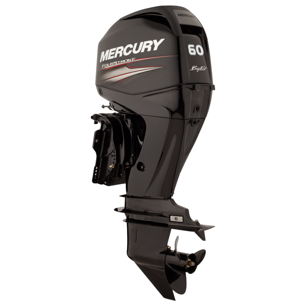 Mercury 60HP Marşlı Direksiyonlu Trimli EFI CT Deniz Motoru