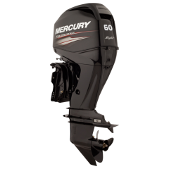 Mercury 60HP Marşlı Direksiyonlu Trimli EFI CT Deniz Motoru