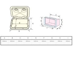 NUOVA RADE DOLAP MİD LİNE, 355x600mm