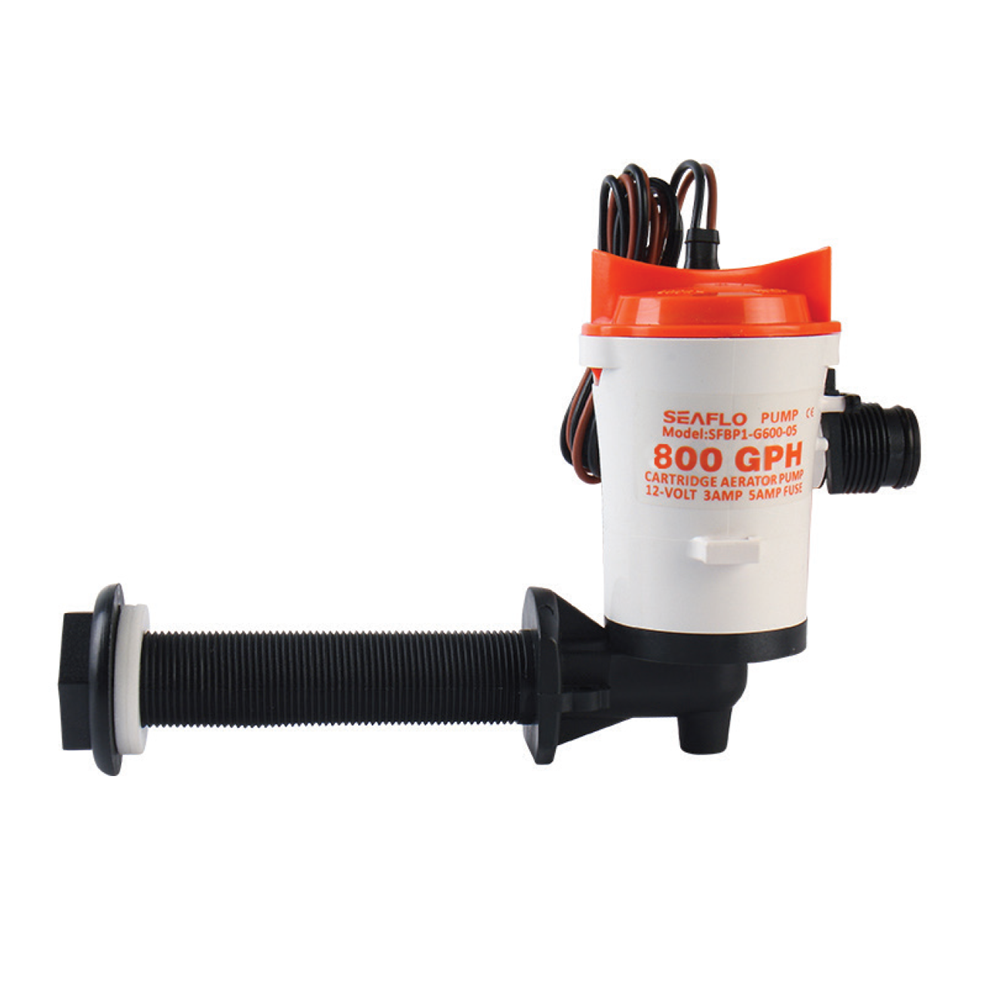 SEAFLO LİVAR POMPASI 800GPH 90 DERECE 12V