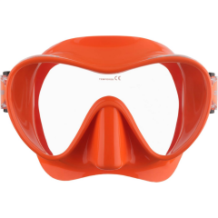 Cressi F1 Frameless Dalış Maskesi Turuncu