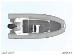 Northstar Axis 5.30 Fiber Taban Bot  ve Dıştan Takma Motor