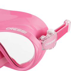 Cressi F1 Frameless Dalış Maskesi Pembe