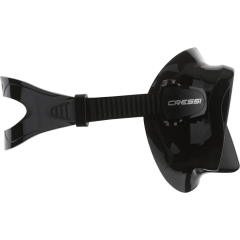 Cressi F1 Frameless Dalış Maskesi Siyah