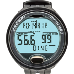 Cressi Donatello Dalış Bilgisayarı Siyah/Gri