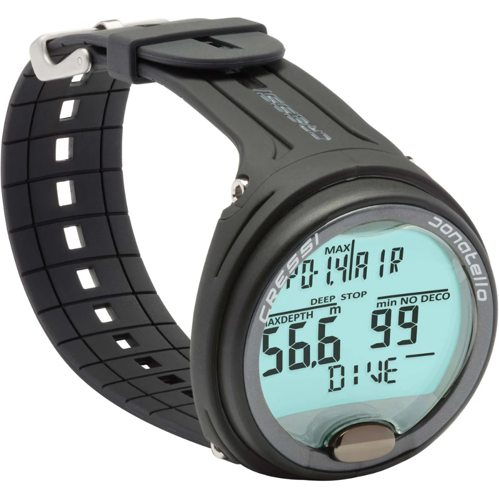 Cressi Donatello Dalış Bilgisayarı Siyah/Gri