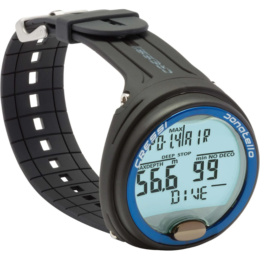Cressi Donatello Dalış Bilgisayarı Siyah/Mavi