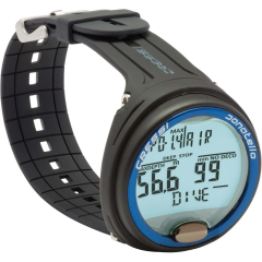 Cressi Donatello Dalış Bilgisayarı Siyah/Mavi