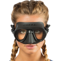 Cressi Calibro Dalış Maskesi Siyah