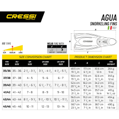 Cressi Agua Dalış Paleti Sarı