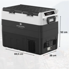 Evacool Marin Buzdolabı Çift Kapaklı 55 lt 12-24V