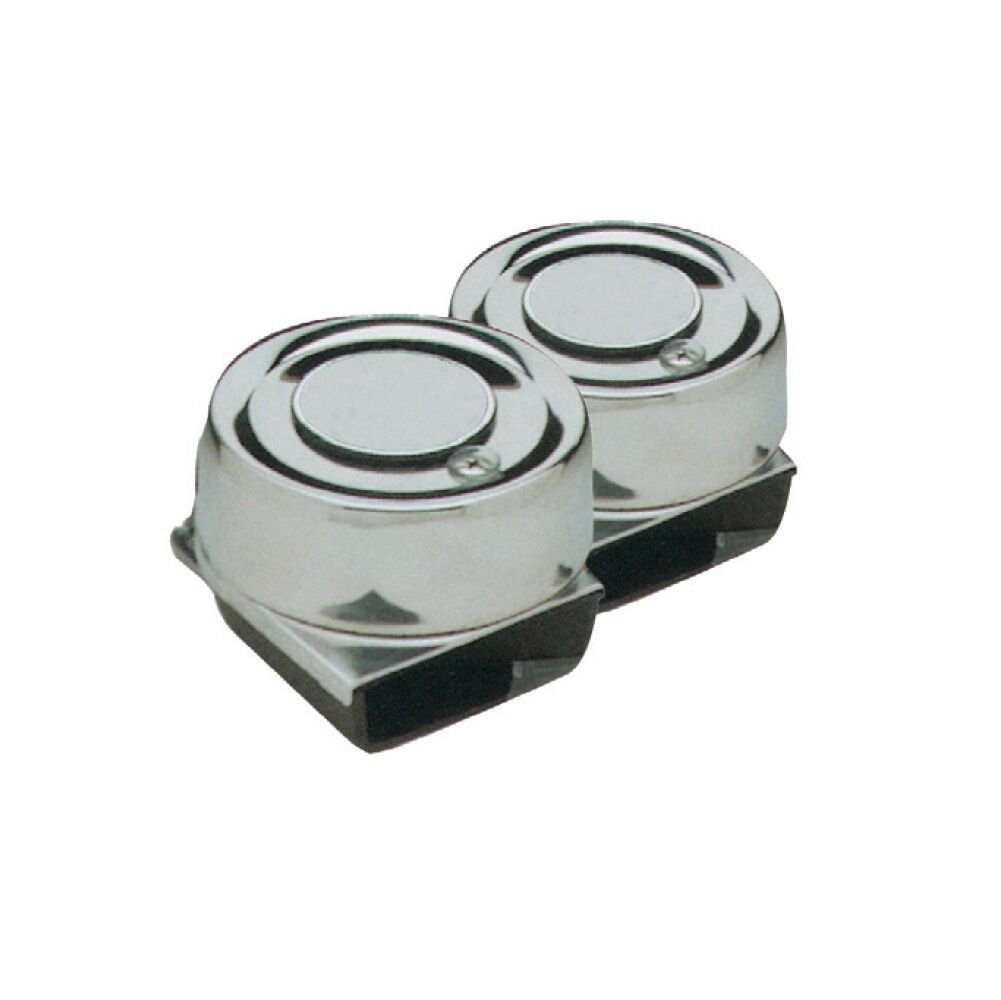 Elektrikli Korna Çiftli Krom