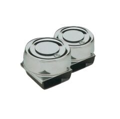 Elektrikli Korna Çiftli Krom