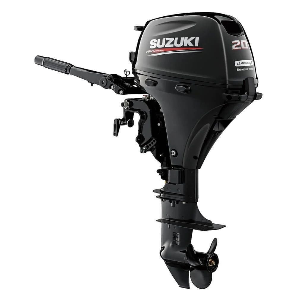 Suzuki 20HP Dıştan Takma Deniz Motoru Siyah