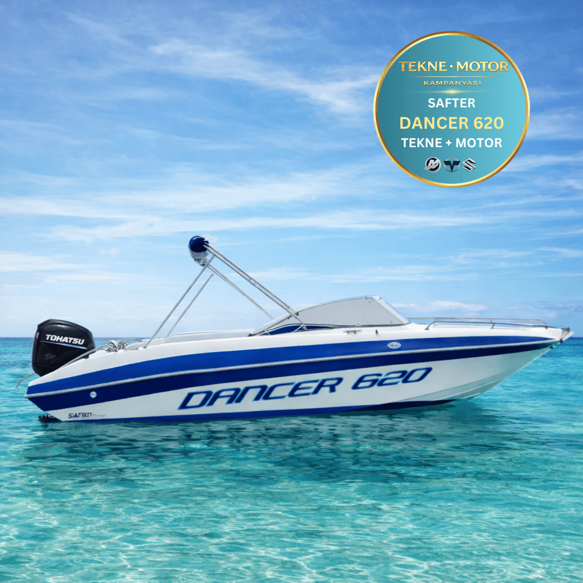 Safter Dancer 620  Bowrider Tekne ve Dıştan Takma Motor