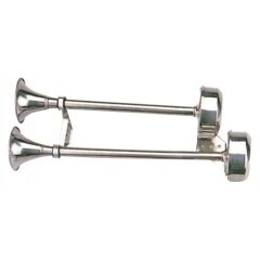 Elektrikli Korna Çiftli Krom 12V