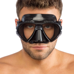 Cressi Matrix Dalış Maskesi Siyah