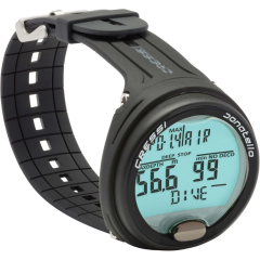 Cressi Donatello Dalış Bilgisayarı Siyah/Siyah