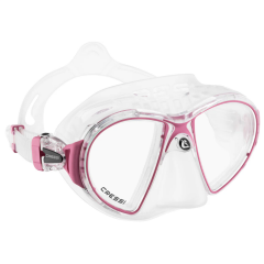 Cressi Zeus Maske Clear/Pink