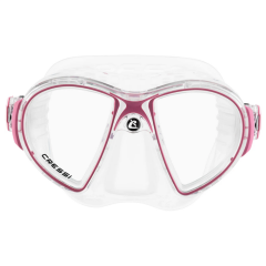 Cressi Zeus Maske Clear/Pink