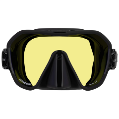 Cressi Z2 Dalış Maskesi Siyah, Sarı Lens