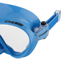 Cressi F1 Frameless Dalış Maskesi Blue
