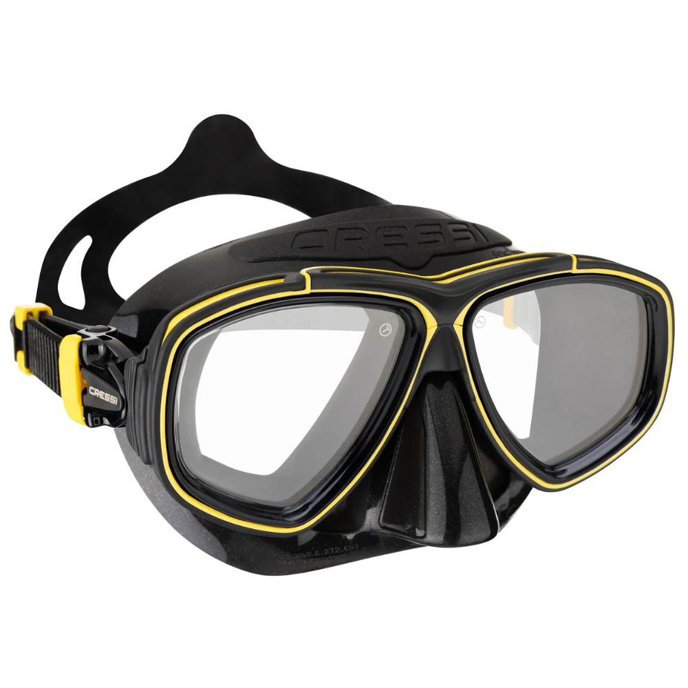 Cressi Prisma Maske Black/Yellow