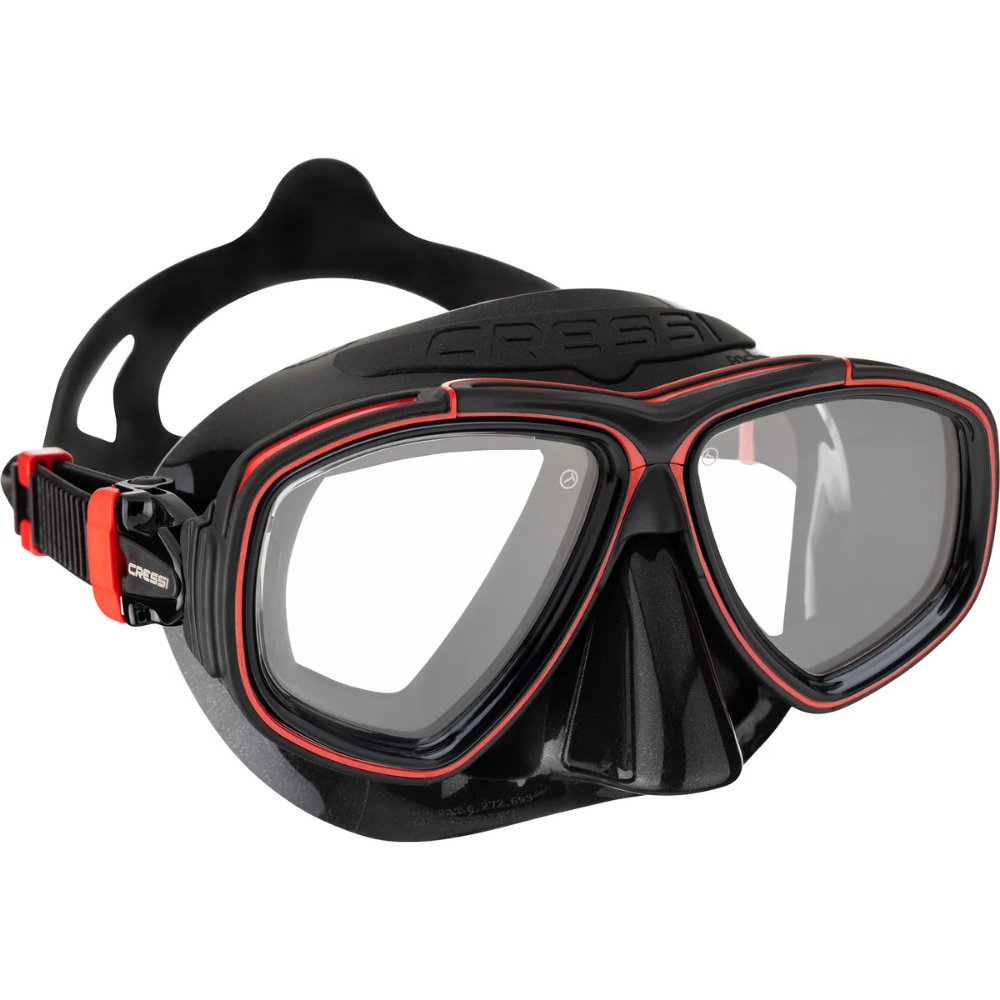 Cressi Prisma Maske Black/Red