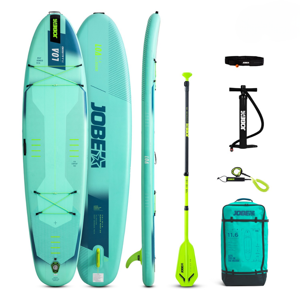 Jobe Aero Loa 11.6 Sup Paddle Board Kürek Sörfü Seti Yeşil