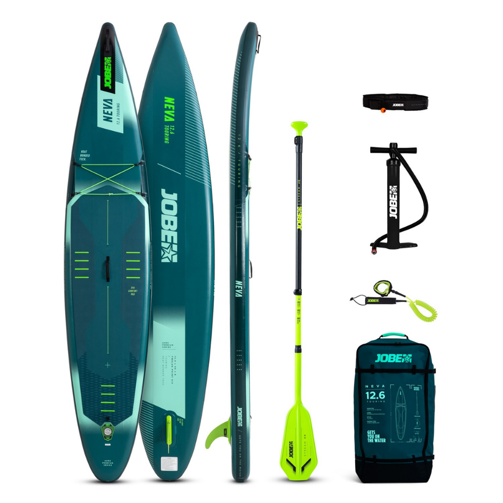 Jobe Aero Neva 12.6 Sup Paddle Board Kürek Sörfü Seti Yeşil