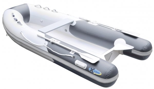 X-Cape 320 Fiber Gövdeli Şişme Bot K.Gri/A.Gri